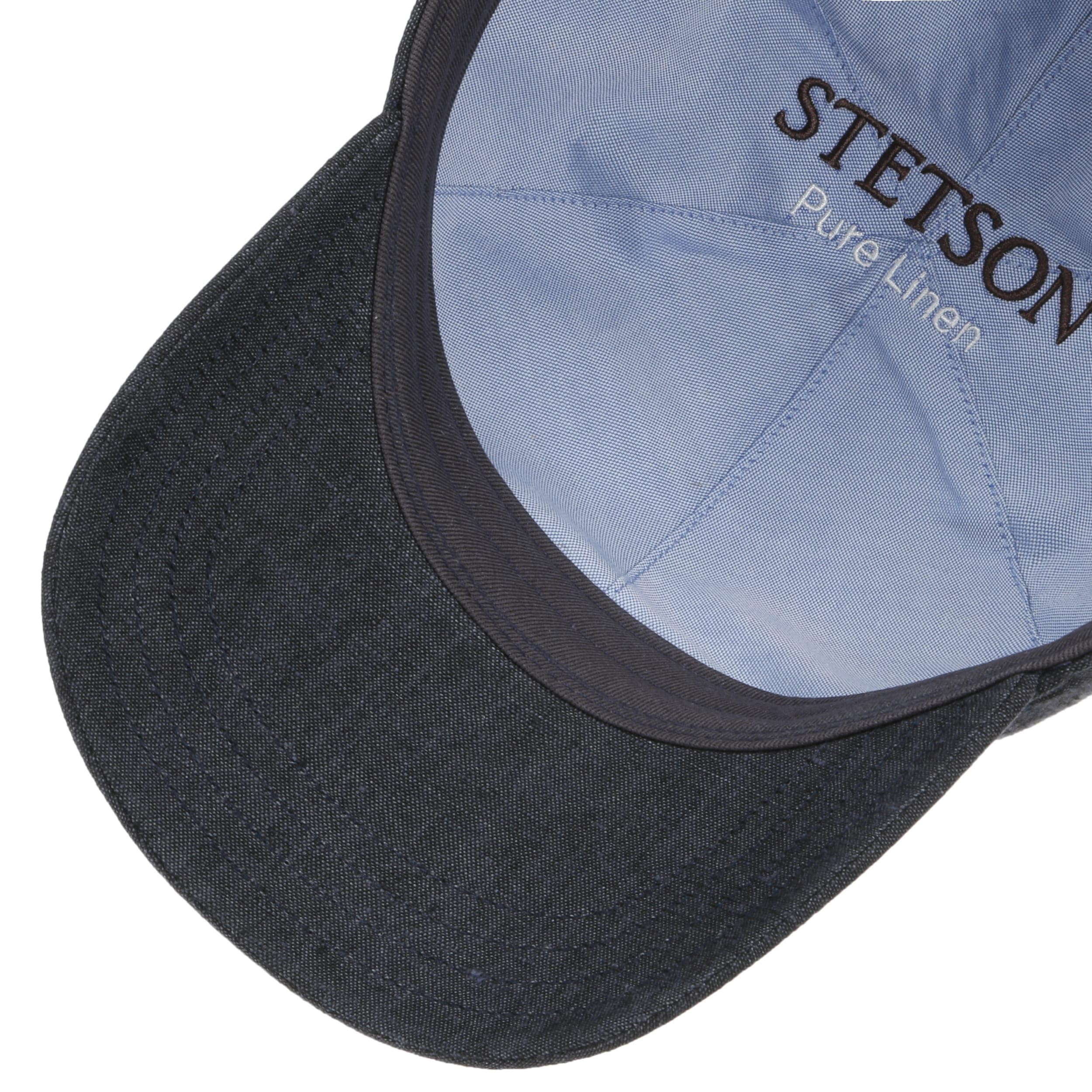 Stetson Sydell Gorra de Beisbol de Lino Proteccion UV 40 Unisex Todo el ano