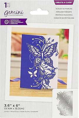 Gemini Create-A-Card ELE BFLYS, Elegant Butterflies