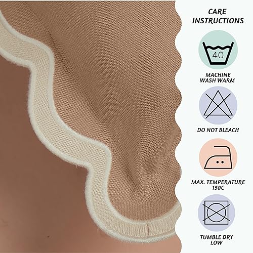 Miniatura 8 de Folkulture Fundas de almohada decorativas para sofá, de 18 x 18 pulgadas, para sala de estar, 100% algodón, juego de 2 fundas de almohada bohemias o