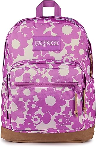 JanSport Mochila Right Pack, Flor Bae Rosa, Tamaño único, Mochila Right Pack