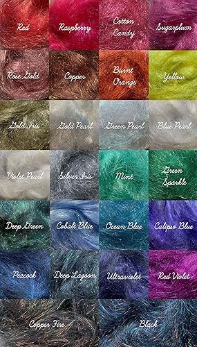 Miniatura 2 de Heidifeathers Angelina Fibres (verde oscuro)