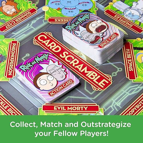 Miniatura 4 de AQUARIUS - Juego de mesa Rick and Morty Card Scramble