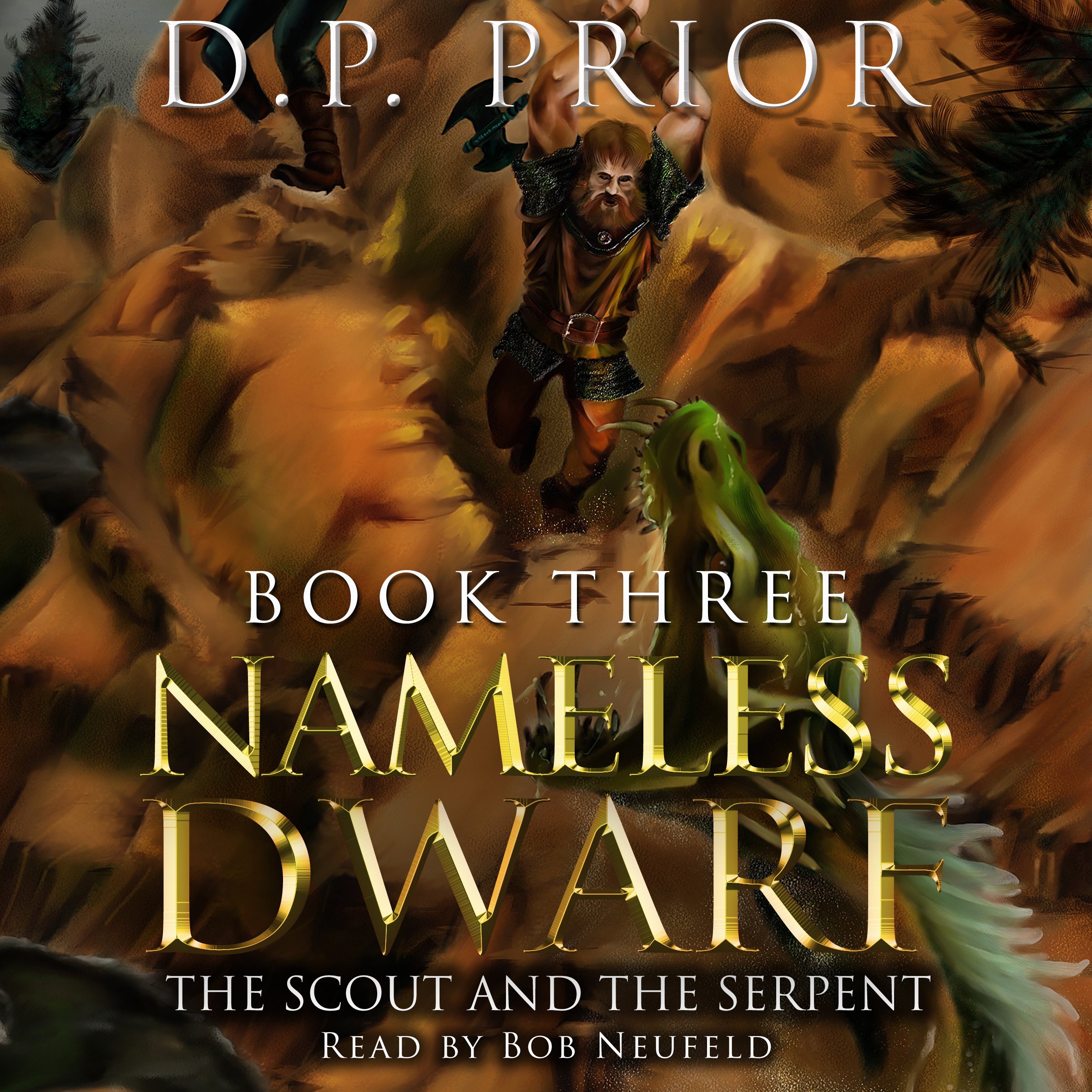 Cover art for The Scout and the Serpent