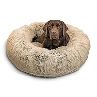 Best Friends by Sheri The Original Calming Donut Bed - Letto a ciambella per cani e gatti