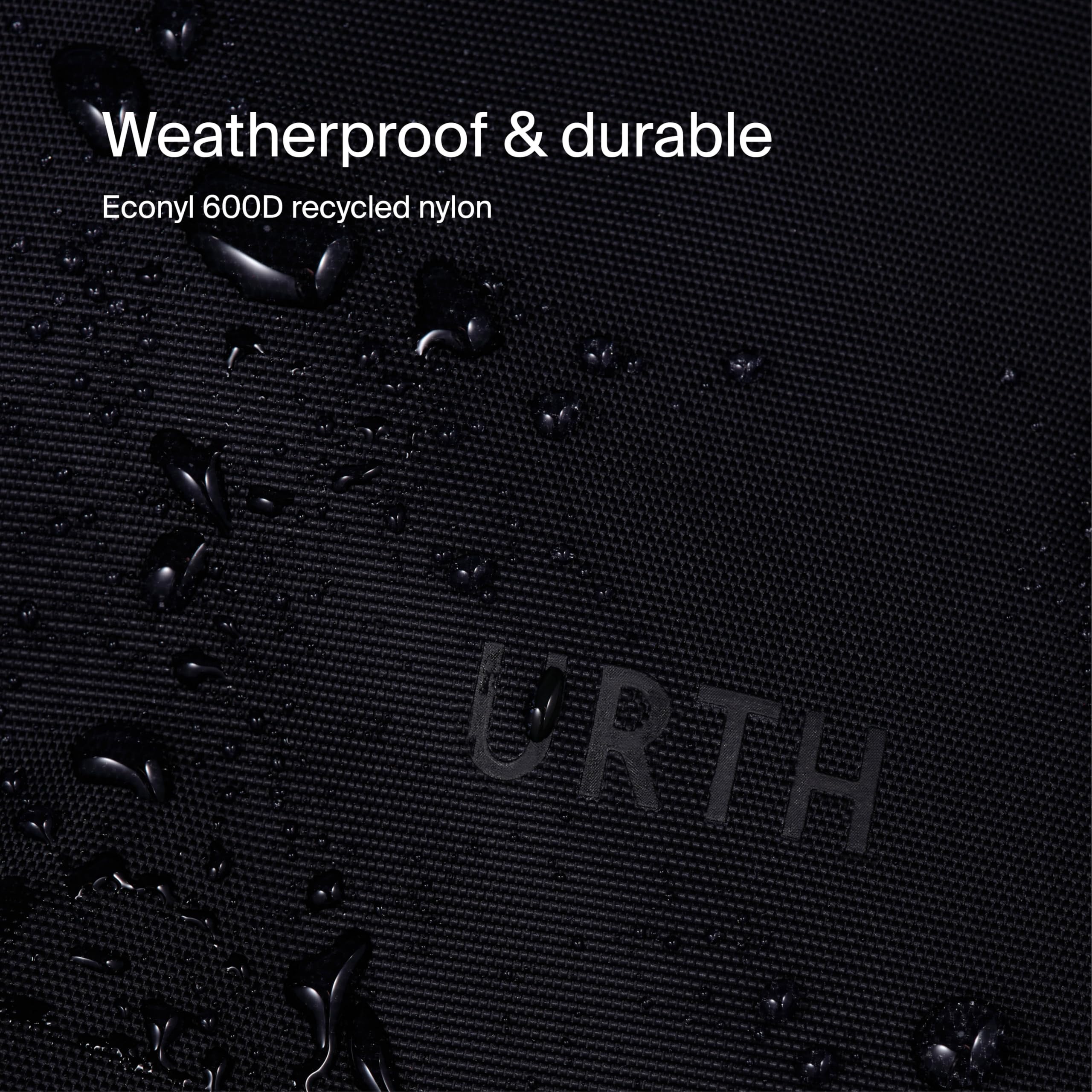 Urth Naos Laptop Sleeve - Padded, Water Resistant, Recycled Laptop Case Compatible with MacBook Air/Pro