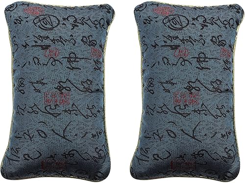 ARTIBETTER 2 cojines de pulso de algodón de pulso para almohadas de diagnóstico de medicina tradicional china de hospitales (azul)