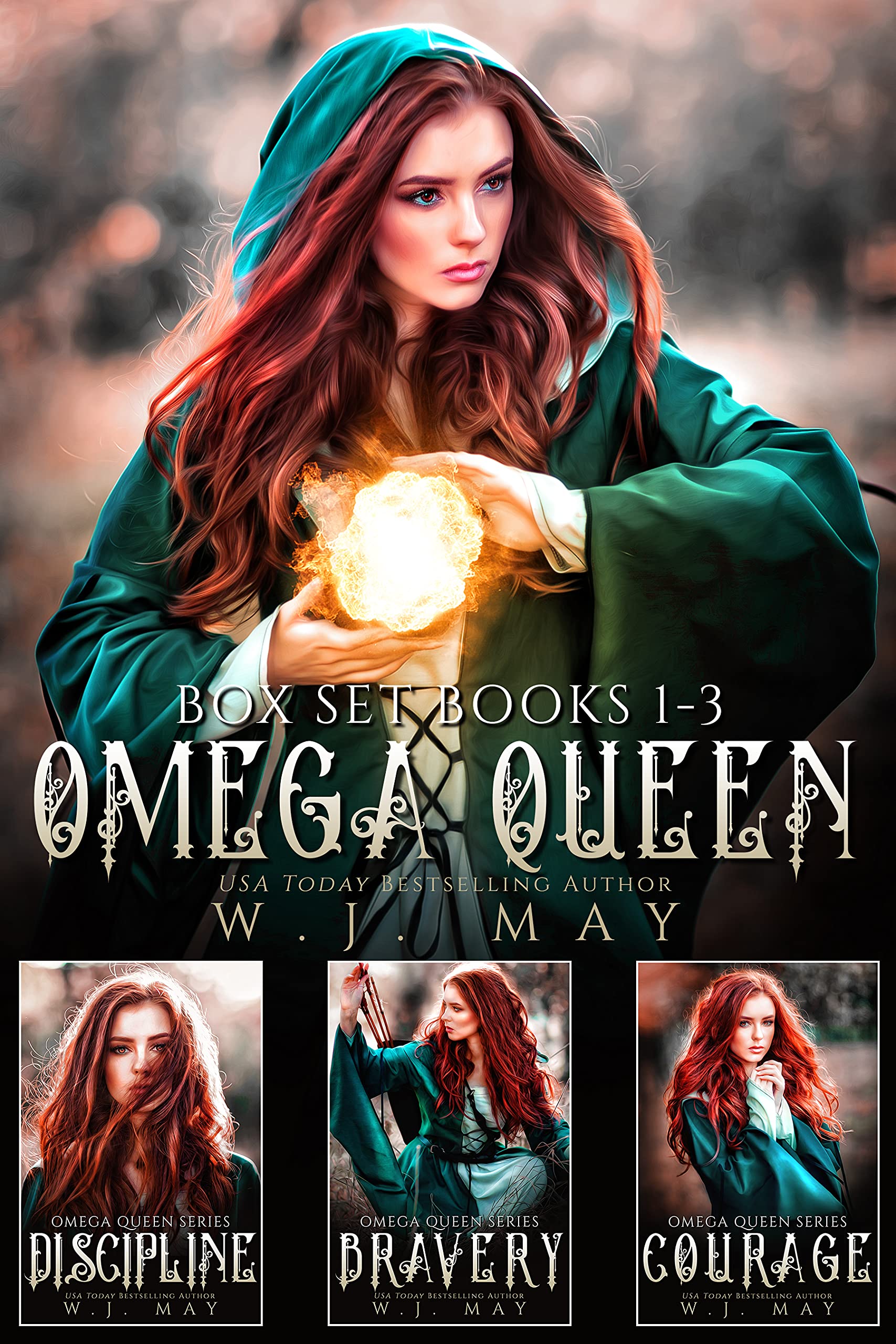 جلد Omega Queen - Box Set Books #1-3 (Omega Queen Series)