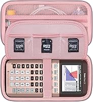 Vista 8 de Funda rígida para calculadora gráfica de color Texas Instruments TI-84 Plus CE/TI-84 Plus/TI-83 Plus CE/Casio fx-9750GIII, soporte de almacenamiento