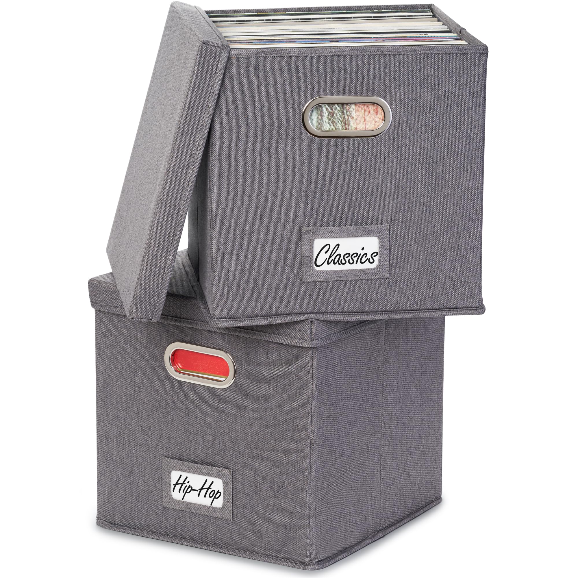 Amazon.com: ZICOTO Decorative Vinyl Record Storage Box for