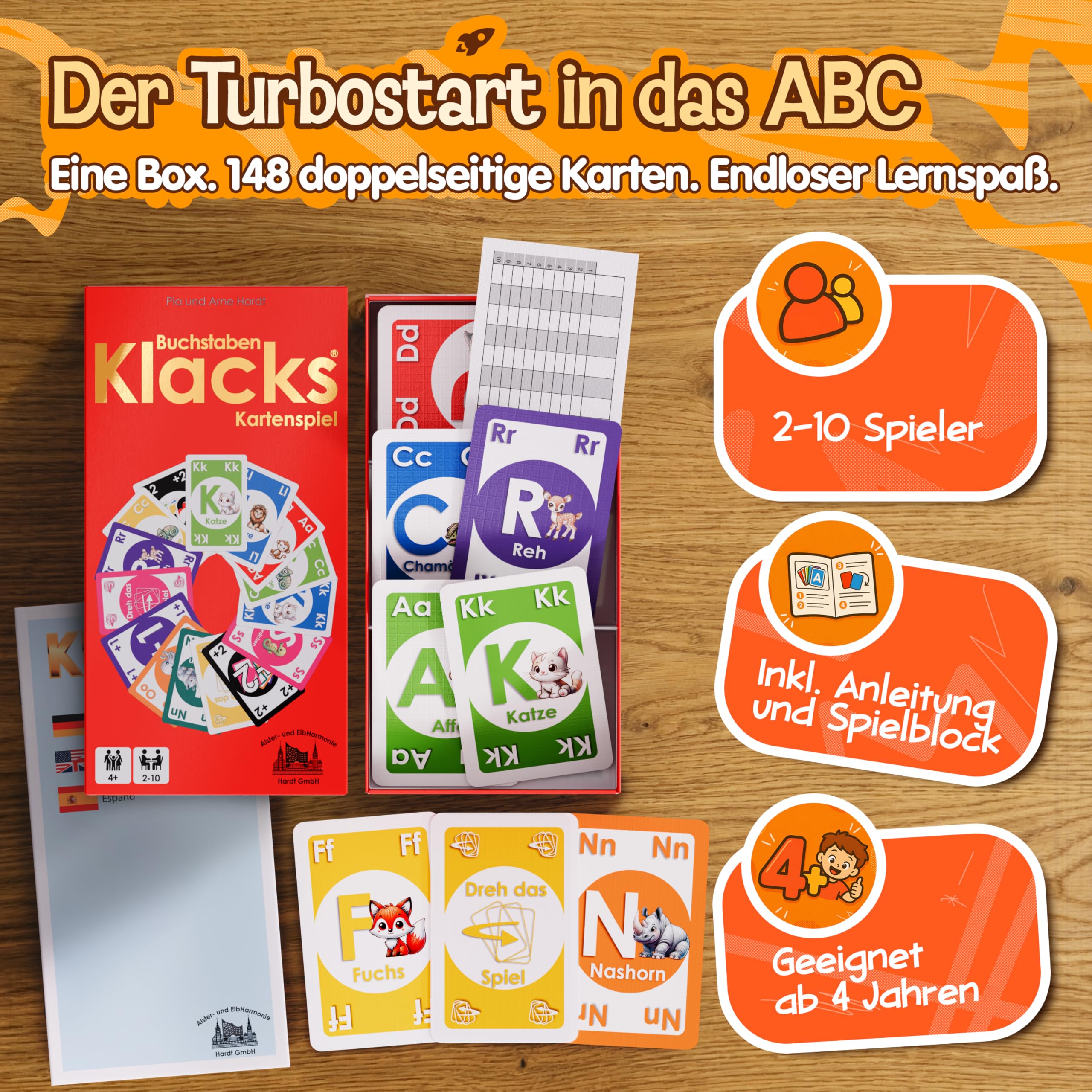 Buchstaben & Zahlen Klacks