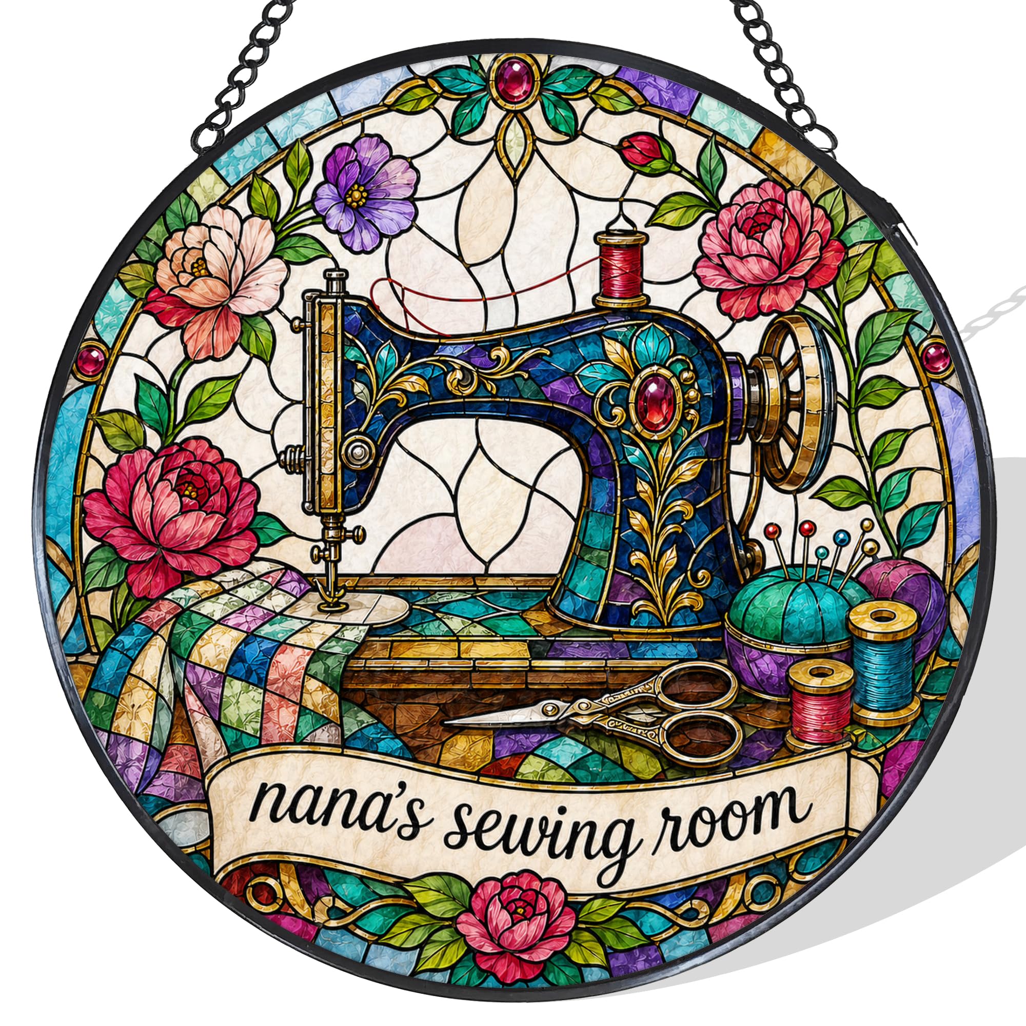 Stained Glass Sun Catcher - Sewing Gift for Quilters -20
