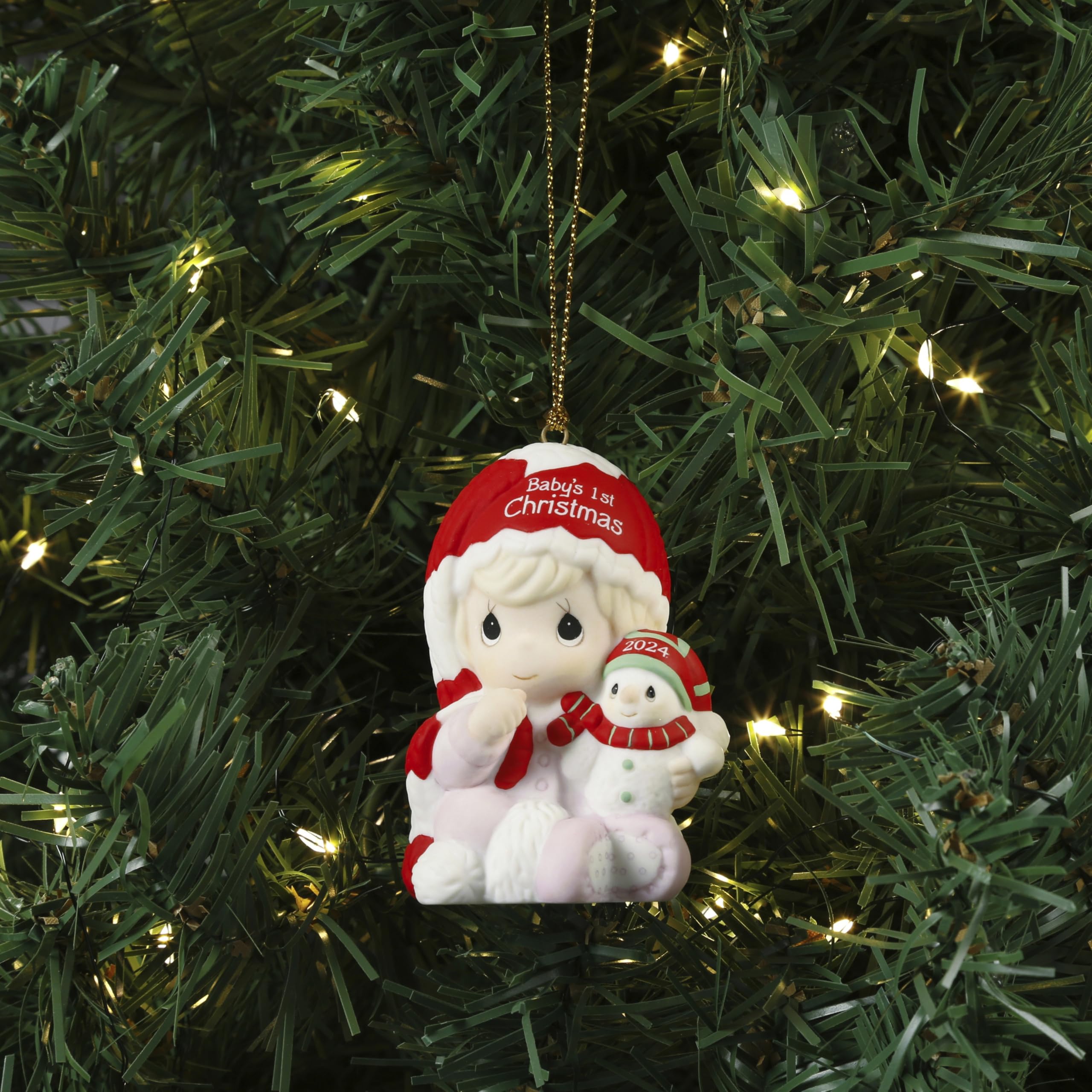 Amazon.com: Precious Moments Baby's First Christmas Dated