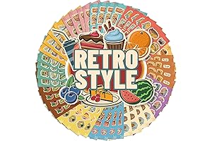 HORIECHALY Scented Hamburger Stickers for Kids