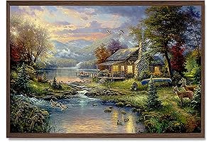 Thomas Kinkade Paintings for Sale: Enhance Your Abode with Tranquil Masterpieces