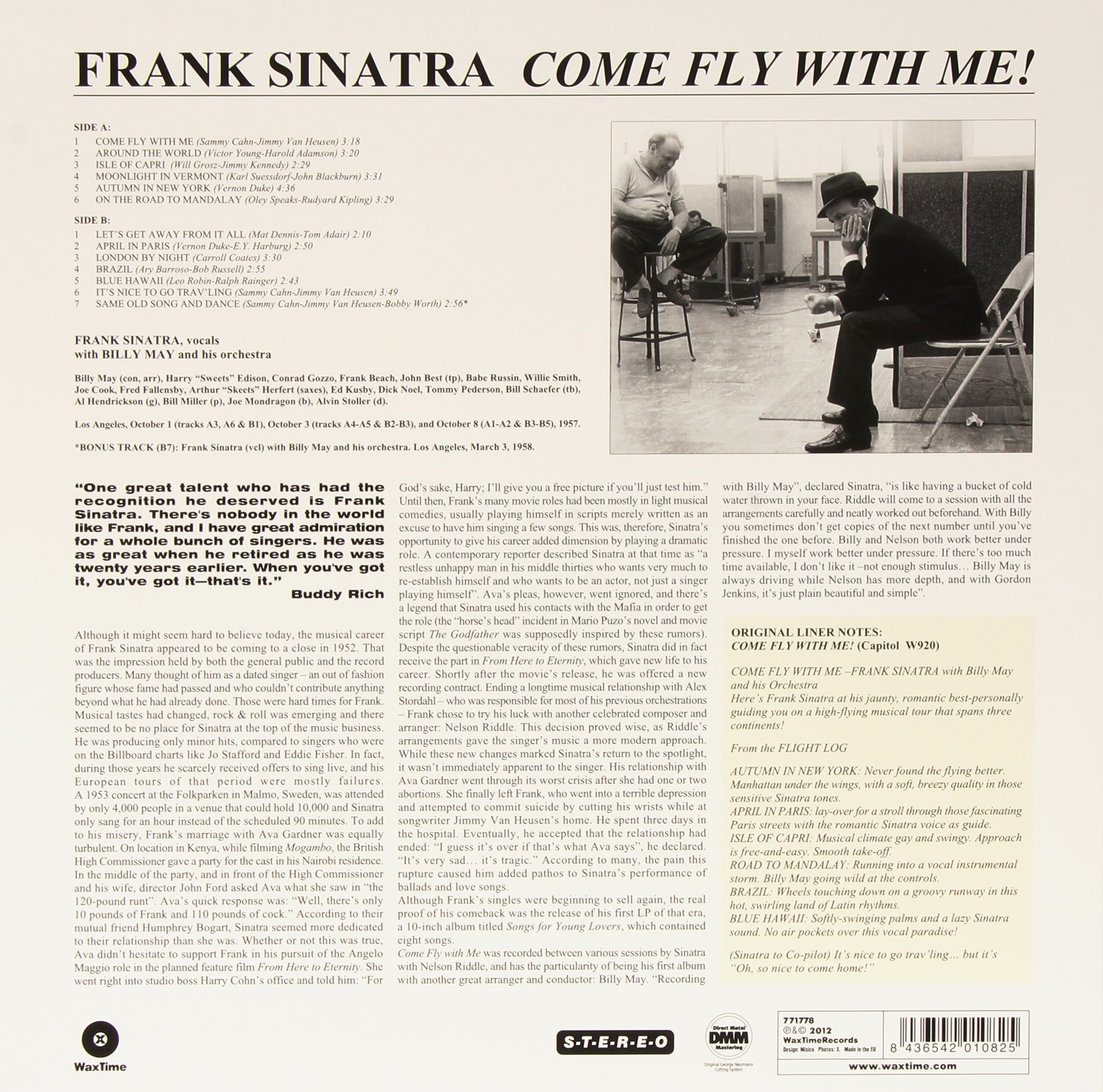COME FLY WITH ME -HQ-