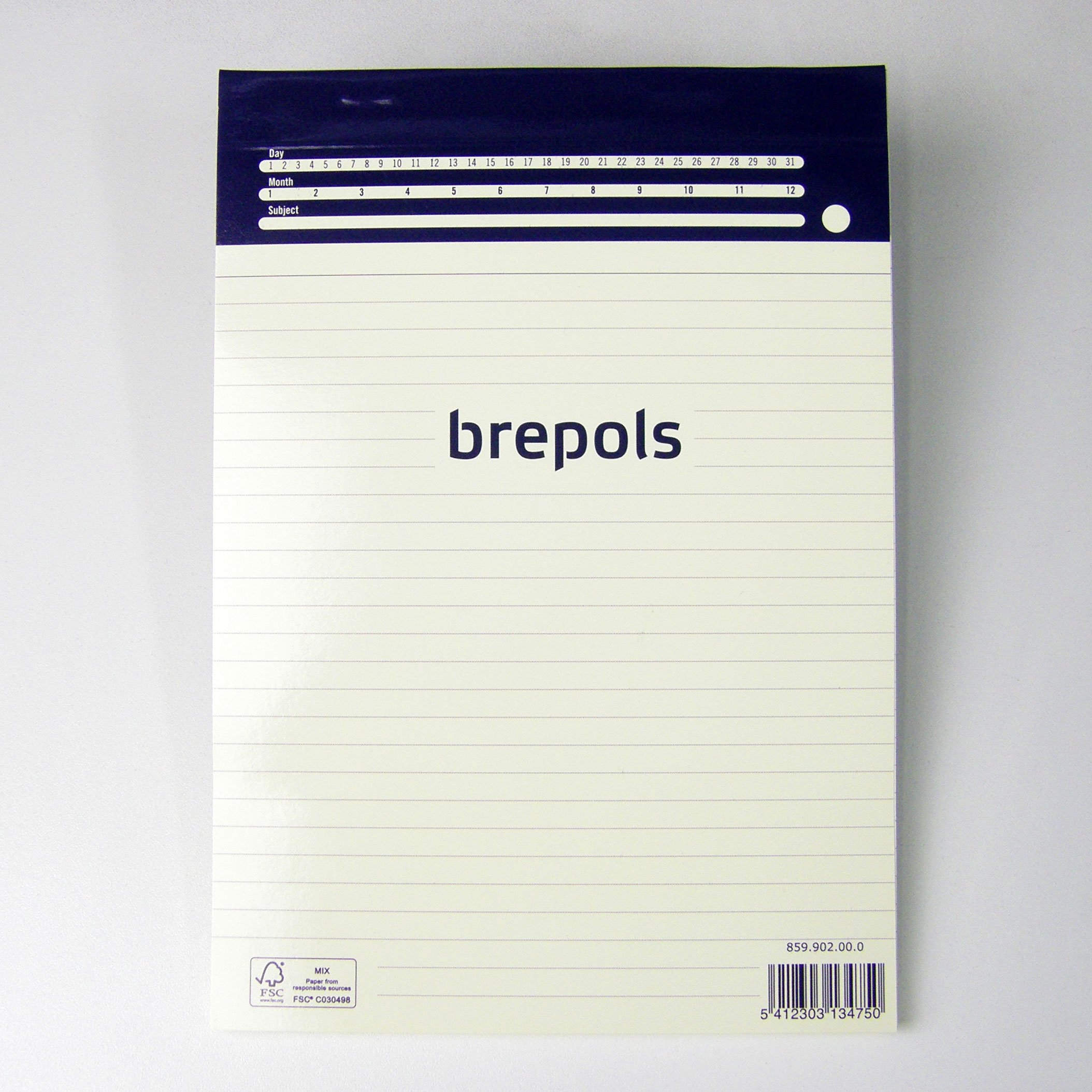 Amazon | BREPOLS ブレポルス レポートパッド A5 レポート用紙 横罫 