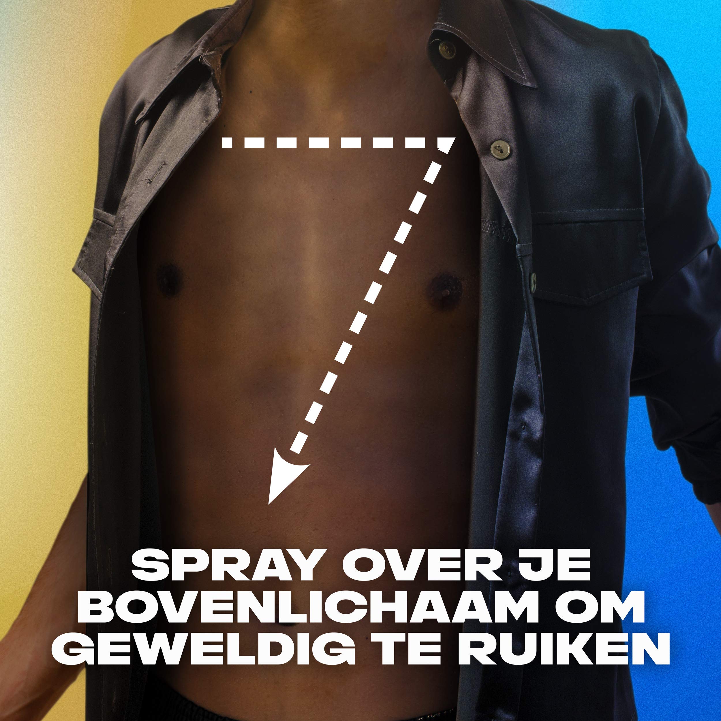 AXE Deodorante spray per il corpo Anarchy for Him – 6 x 150 ml