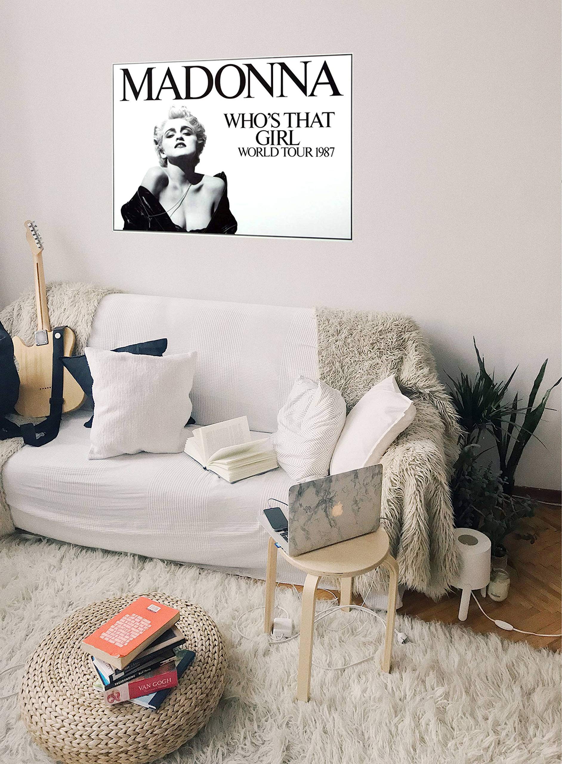 Madonna - Whos That Girl, 1987 » Konzertplakat/Premium Poster | Live Konzert Veranstaltung | DIN A1 «