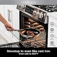 Vista 5 de Ninja Foodi NeverStick C69500 - Juego de 10 piezas, utensilios de cocina, acero inoxidable