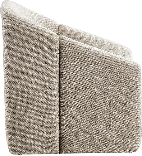 Miniatura 6 de Modway Vivi - Sillón de Acento Tapizado en Chenilla Caqui Felpa, Sillón Cómodo, Ideal como Silla Barrel Moderna, Silla de Lectura y Descanso para