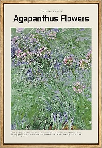 IDEA4WALL - Lienzo enmarcado con impresión de arte abstracto listo para colgar en la pared de la sala y habitación