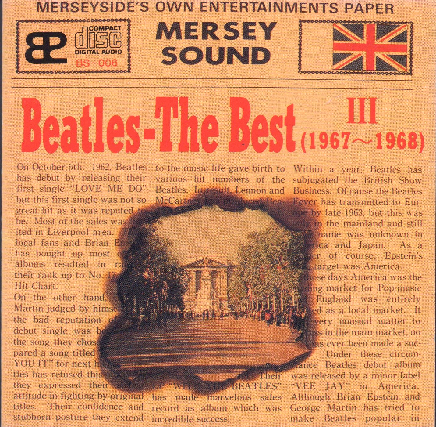未開封】THE BEATLES BEST III CD 日本発売企画盤 ウィズ・ザ