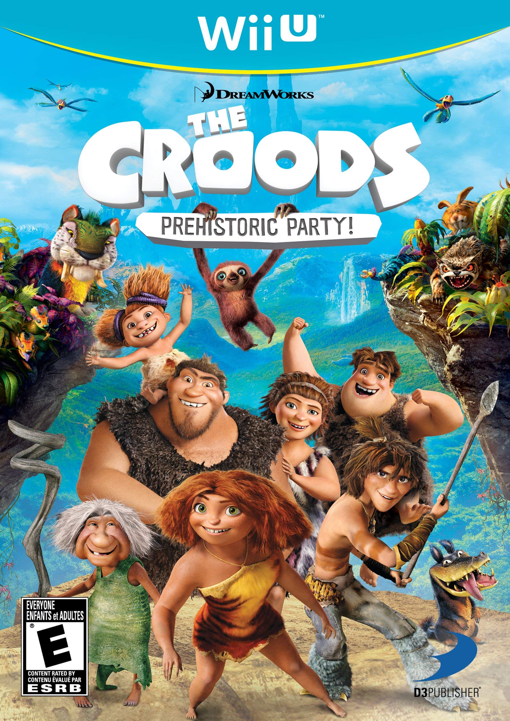 Wii★THE CROODS PREHISTORIC PARTY! 海外版 Amazon.com: The Croods: Prehistoric Party! - Nintendo Wii U
