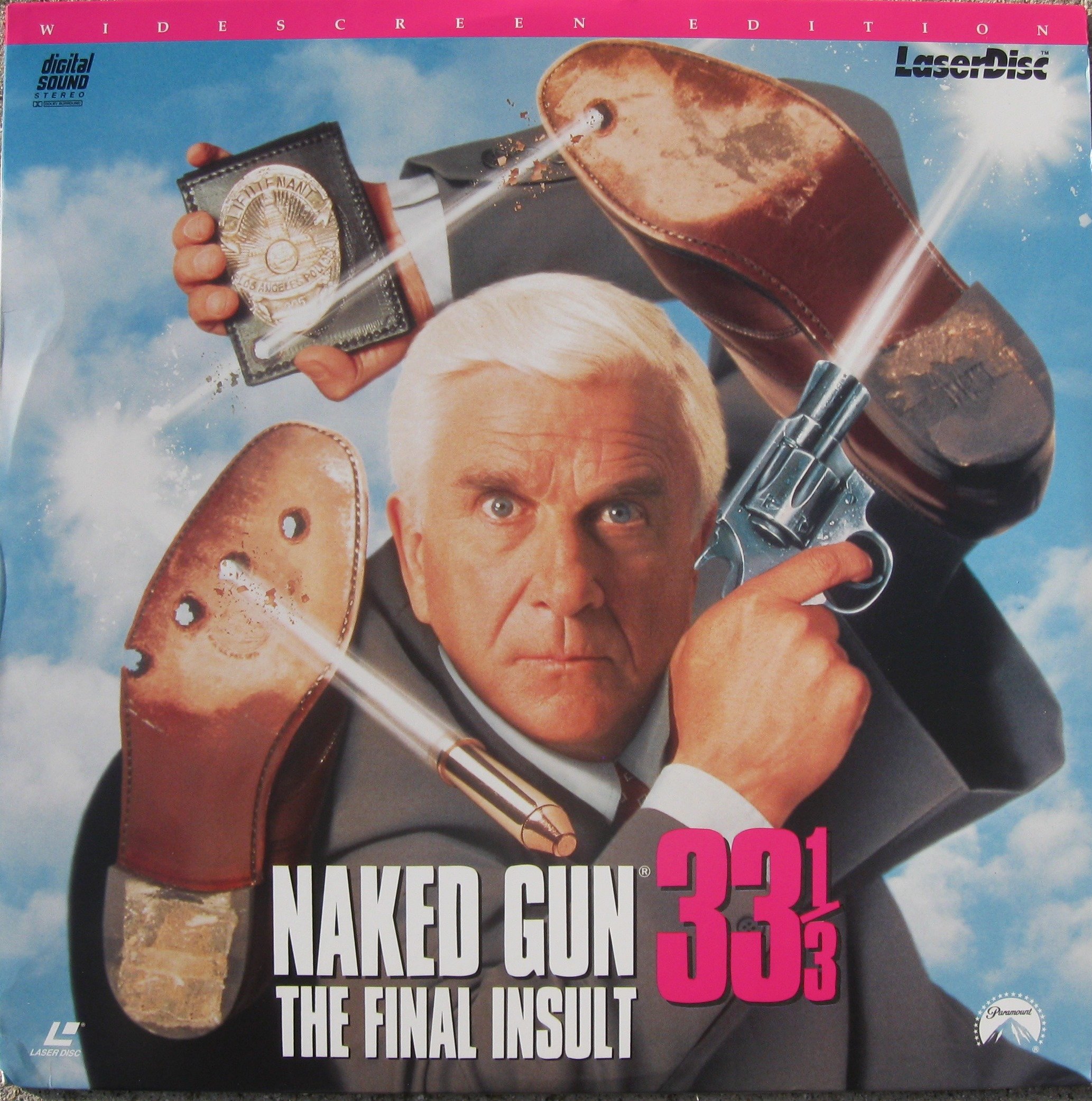 NAKED GUN 33 1/3 laserdisc