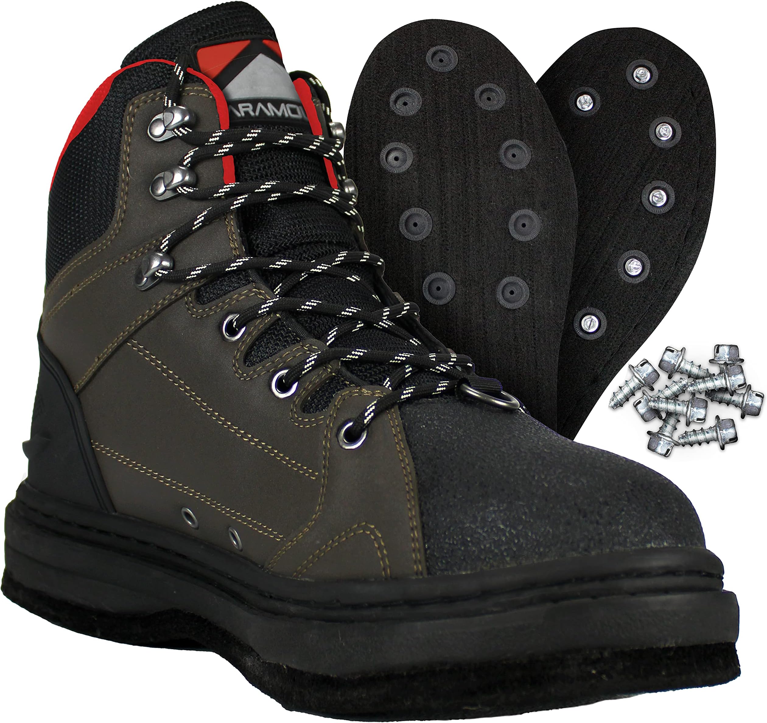 Paramount Outdoors Deep Eddy Felt Sole Wading Boots, Felt Bottom Wader Boots