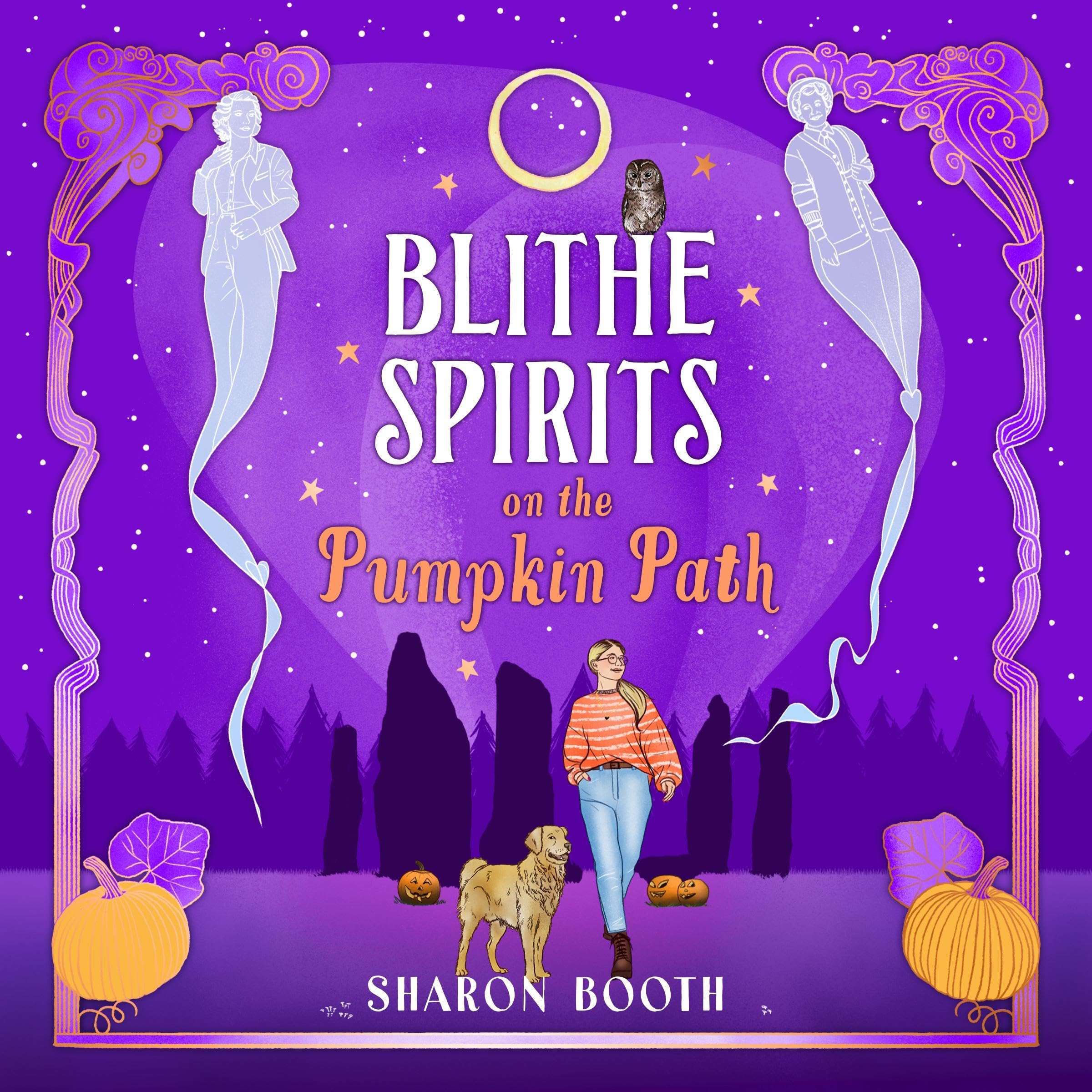Cover art for Blithe Spirits on the Pumpkin Path