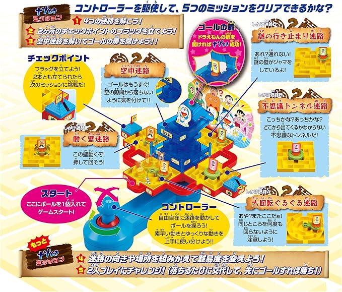 Amazon エポック社 Epoch ドラえもん ナゾとき大迷路 ボードゲーム おもちゃ Amazon エポック社 Epoch ドラえもん ナゾとき大迷路 ボードゲーム おもちゃ