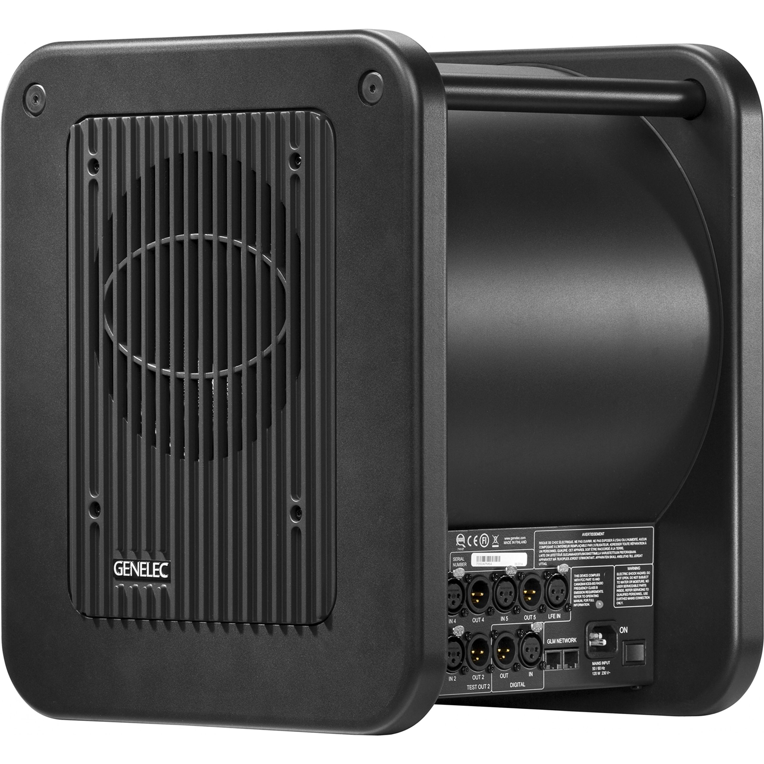 Genelec 7350 APM Active Subwoofer 150 W Subwoofer Black – Tieftöner (Active Subwoofer, 22 – 100 Hz, AC, black)