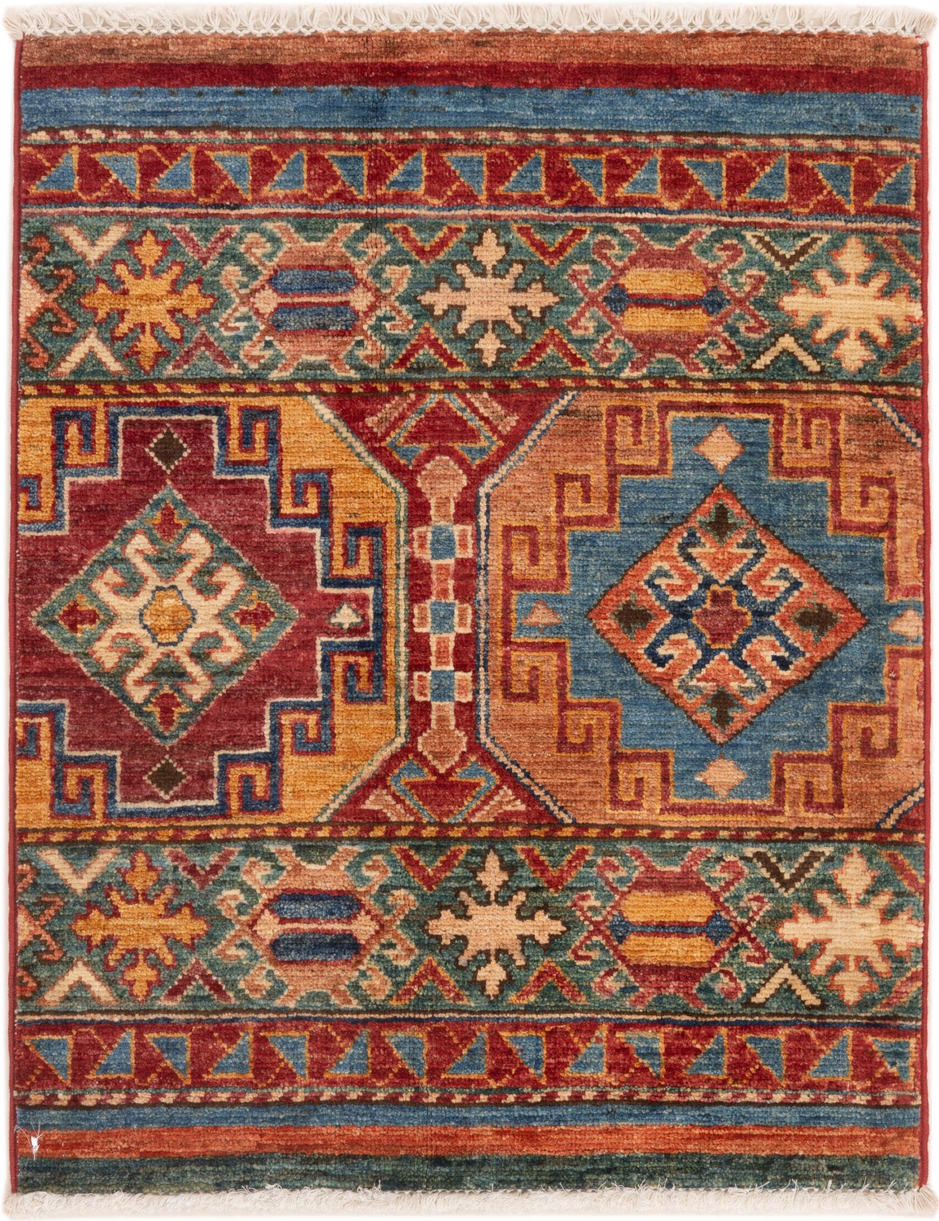 Tapis d'Orient moderne Arijana Spectrum en laine pour sublimer votre entrée