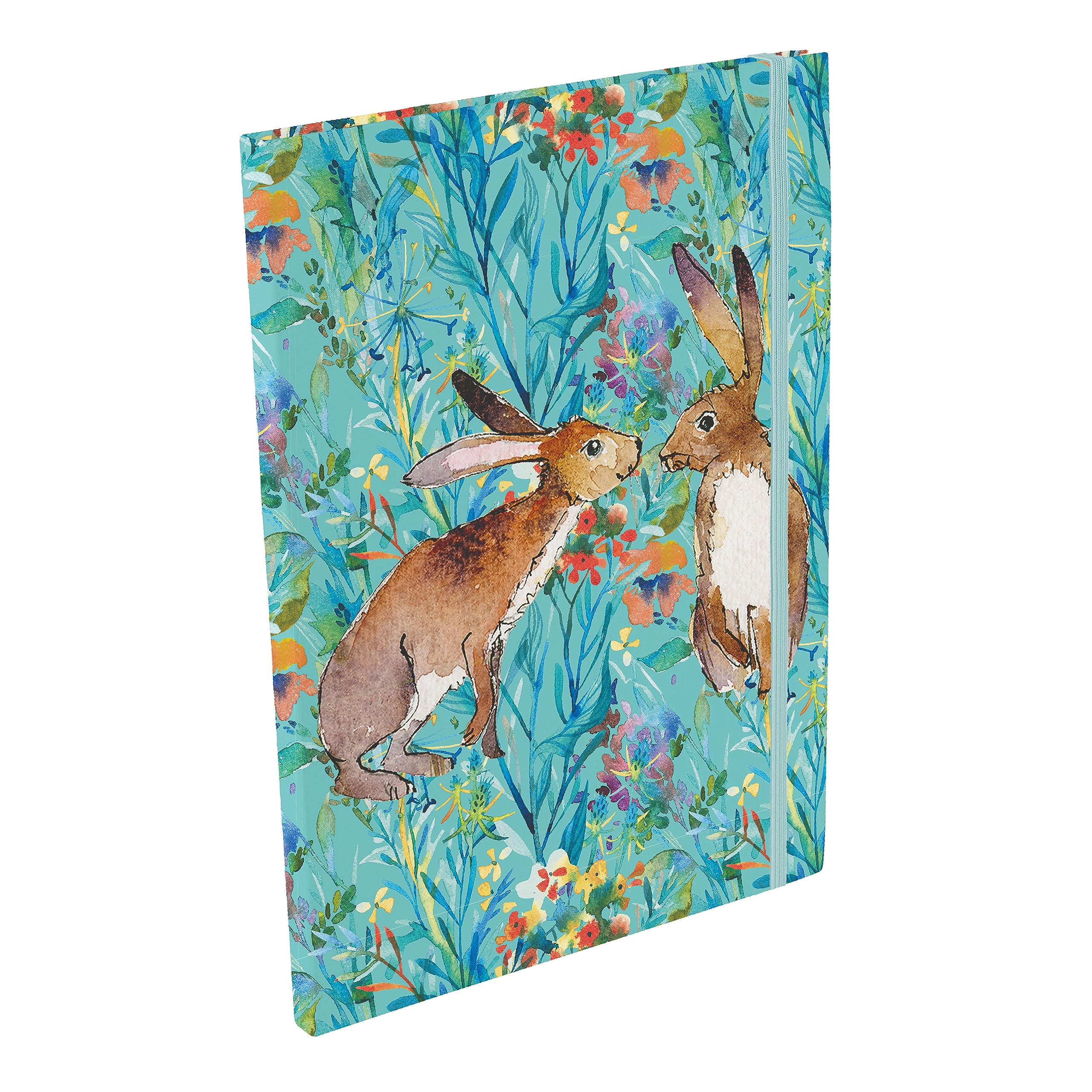 TGSC | Kissing Hares A4 Notebook | Journal Notebook Lined to Unleash Creativity, Premium Journal for Writers, Students & Professionals - Inspiring A4 Lined Notebooks for Women & Everyday Ideas & Notes