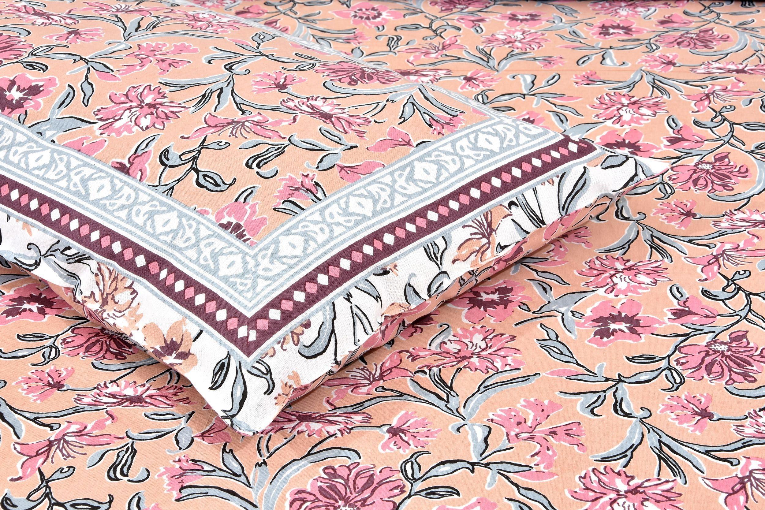 See full amazon price history chart for EasyGoods® 240 TC Cotton Bedsheet for Single Bed –Pink |Ethnic22 Bedsheet Single Size Bed Cotton|Single Size Bedsheet|Single Bedsheet with 1 Pillow Cover 60x90 Inch| Handcrafted Bed Sheets EasyGoods® 240 TC Cotton Bedsheet for Single Bed –Pink |Ethnic22 Bedsheet Single Size Bed Cotton|Single Size Bedsheet|Single Bedsheet with 1 Pillow Cover 60x90 Inch| Handcrafted Bed Sheets (B09DYMPV51) Amazon Price History, Amazon Price Tracker