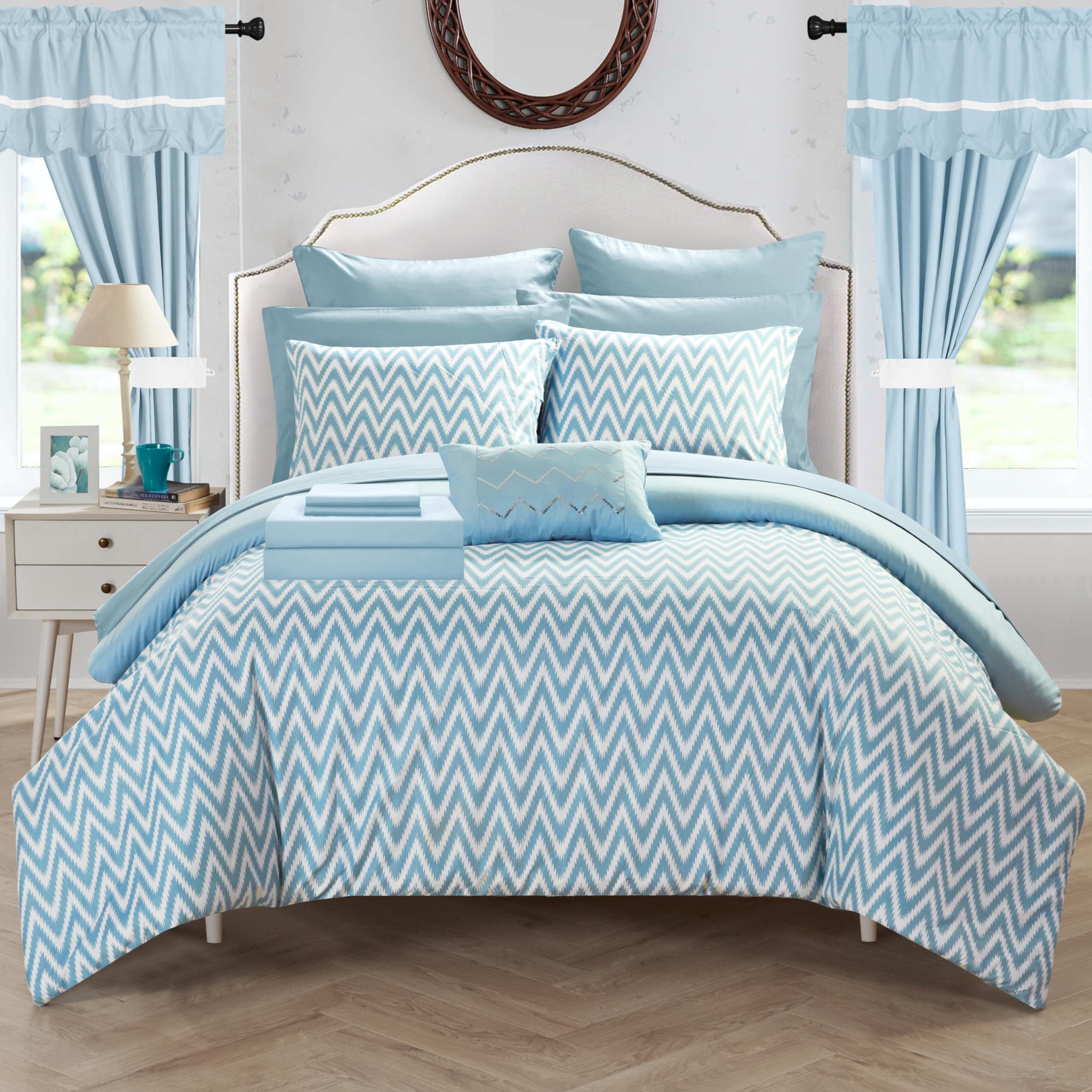 Amazon.co.jp: シックホーム20 Piece Jacksonville CompleteベッドRoom