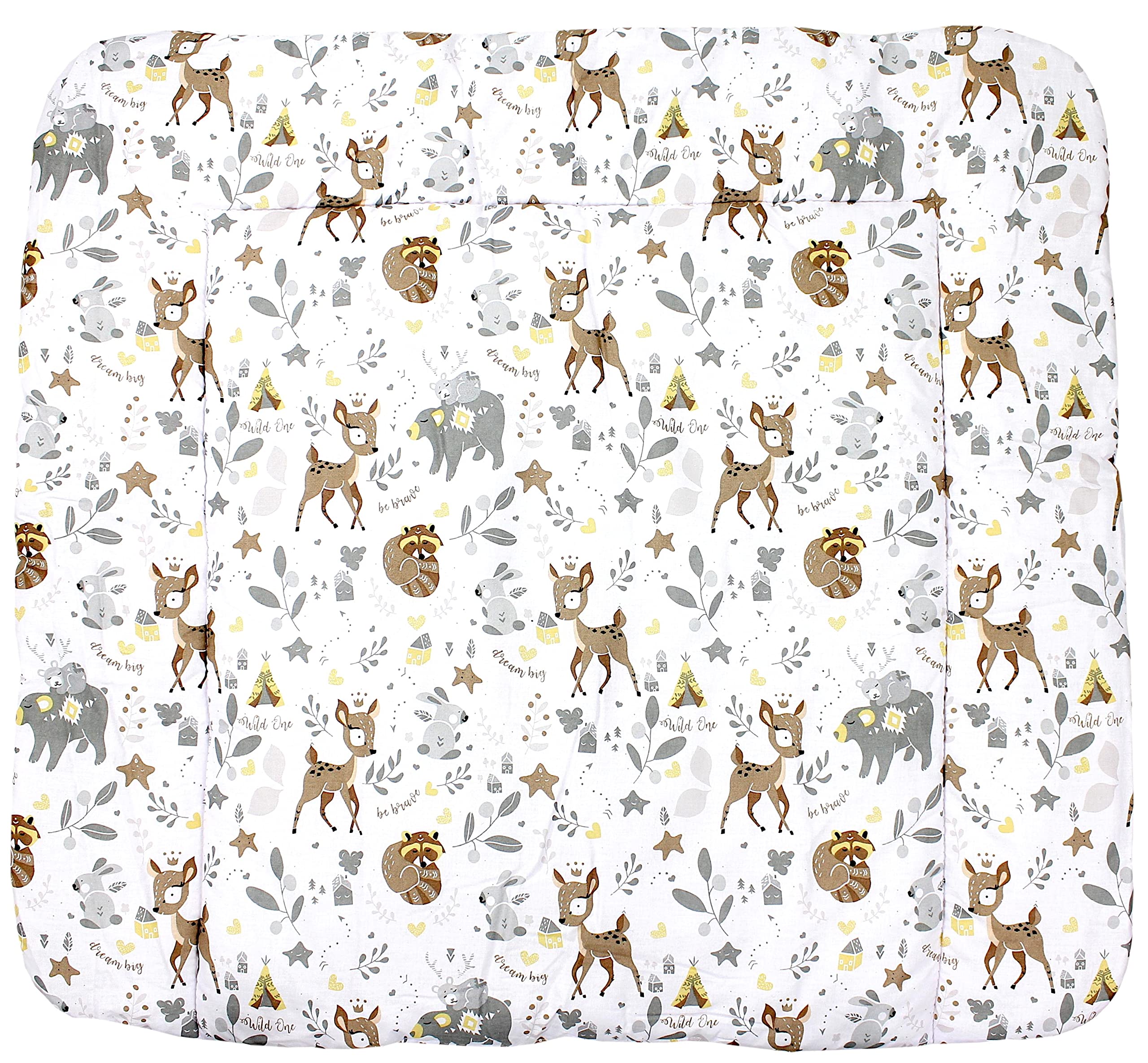 Fasciatoio Portatile 2 Pezzi - Tappetino Impermeabile 50x70cm Per Neonati E Anziani