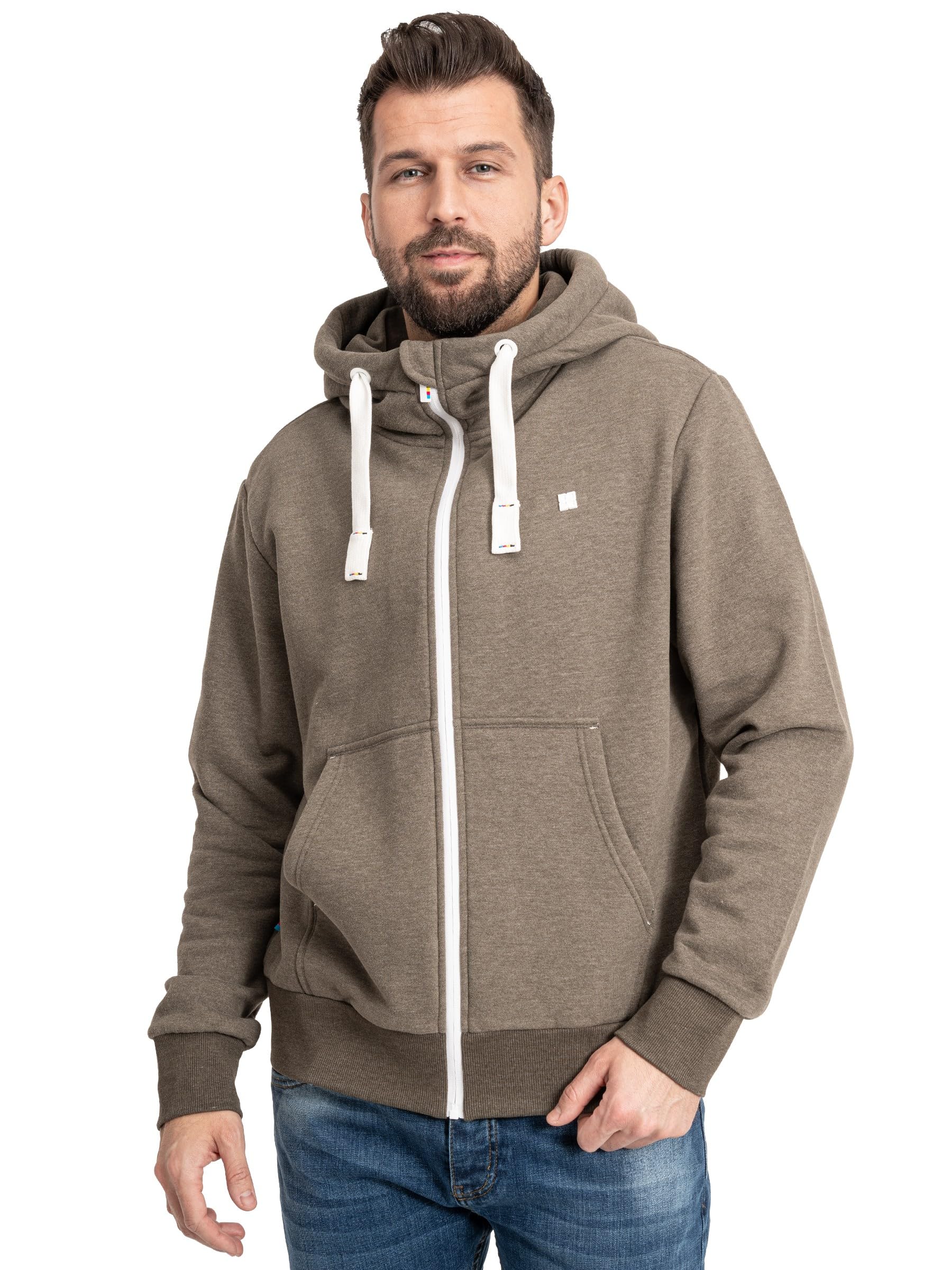 Deproc Active Bluza z kapturem Mężczyźni Finncmyk męska bluza z kapturem, z zamkiem błyskawicznym, kurtka polarowa, wiatrówka z kapturem, z zamkiem błyskawicznym