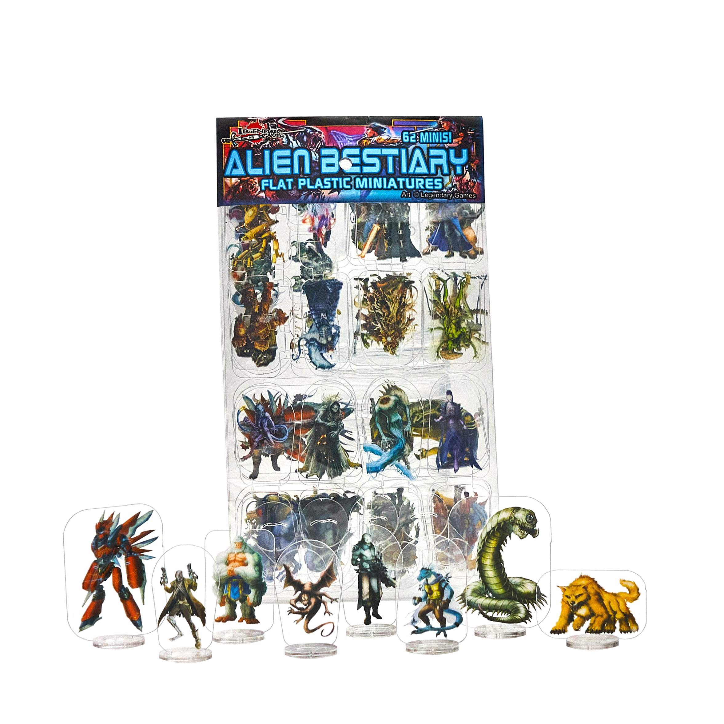 Arcknight Flat Plastic Miniatures (Legendary Games Alien Bestiary)