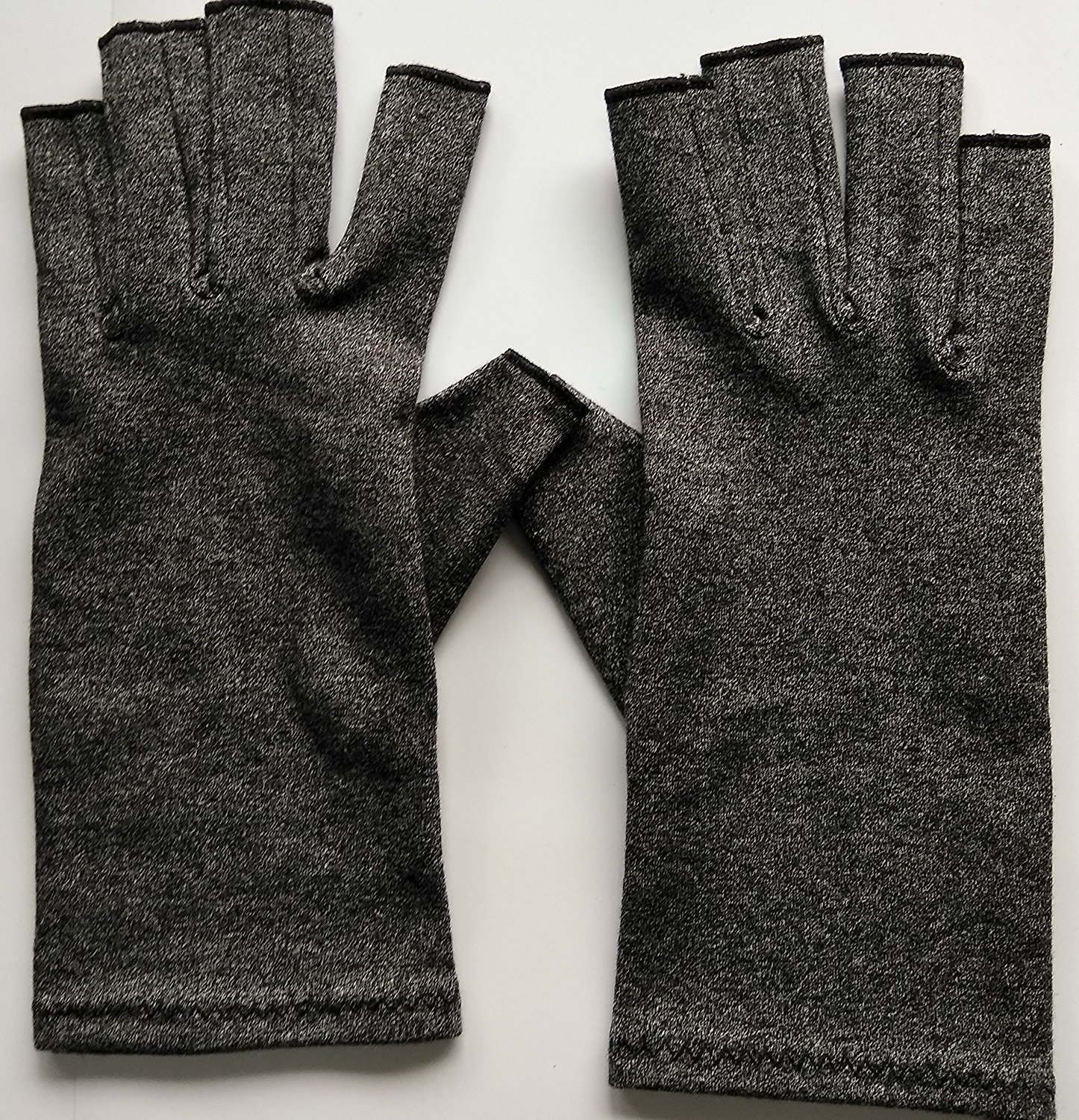 Sira Copper Support Compression Unisex Open Finger Hand Glove Arthritis Swelling Pain Relief (Gray, XL) Sira Copper Support Compression Unisex Open Finger Hand Glove Arthritis Swelling Pain Relief (Gray, XL)