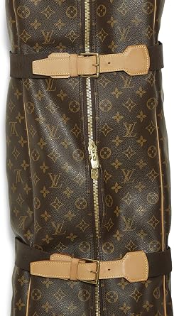 Pre-loved Monogram Canvas Ski Bag, Brown