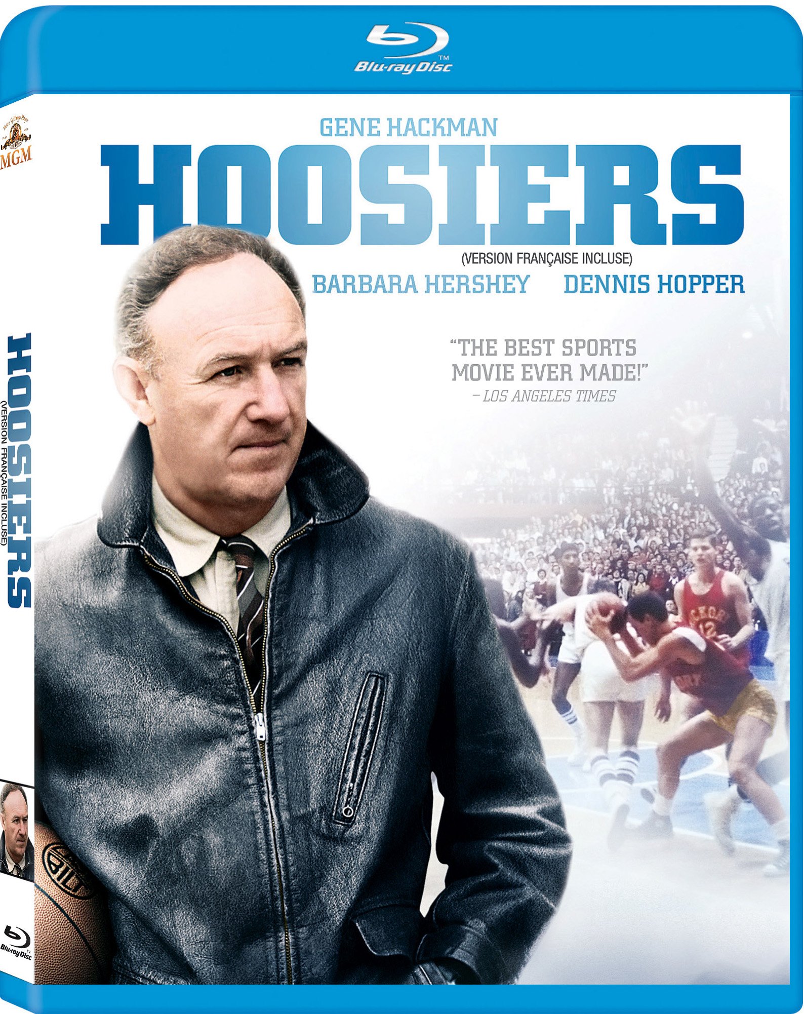 Hoosiers Blu-ray película clásica de baloncesto remasterizada en alta definición