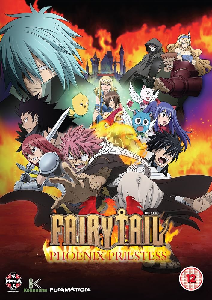 Amazon.com: Fairy Tail The Movie: Phoenix Priestess [DVD