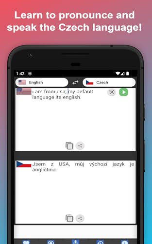 English to Czech Translator to Translate to for Free on Telephone and Tablet