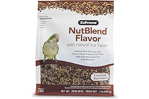 ZuPreem NutBlend Smart Pellets: Wholesome Nutrition for Cockatiels