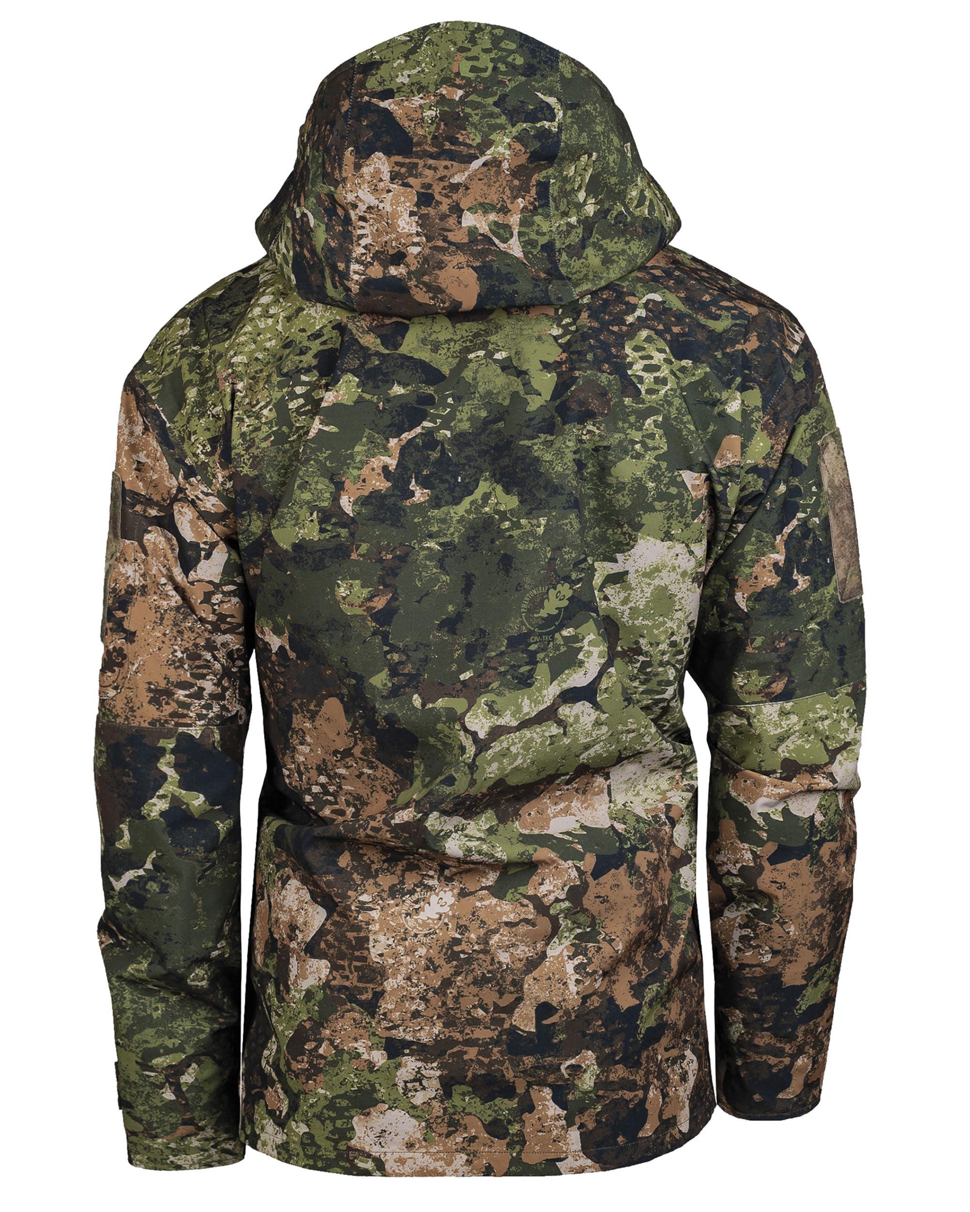 Mil-Tec Ciepła kurtka przeciwdeszczowa unisex • kurtka chroniąca przed wilgocią • kurtka polarowa dla mężczyzn i kobiet • jako kurtka robocza, kurtka wojskowa, polar, kurtka funkcyjna