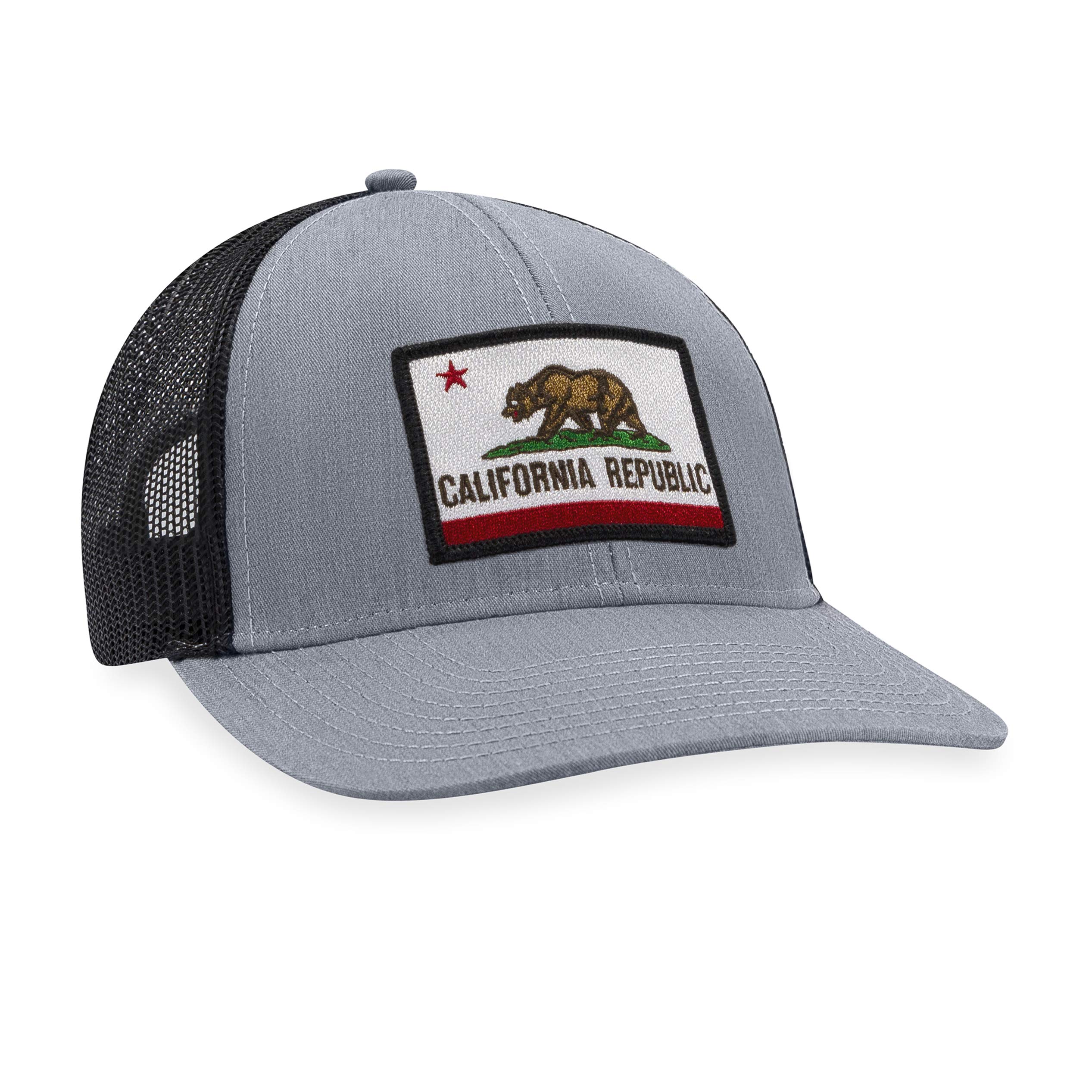 HAKACalifornia Flag Hat - California Republic Trucker Hat Baseball Cap Snapback Hat
