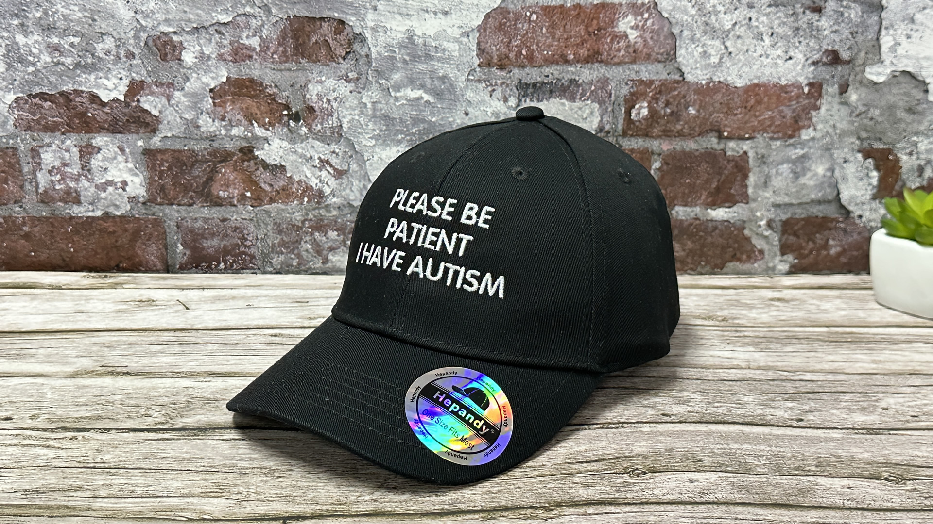 Amazon.com: Hepandy Embroidered Please Be Patient I Have Autism