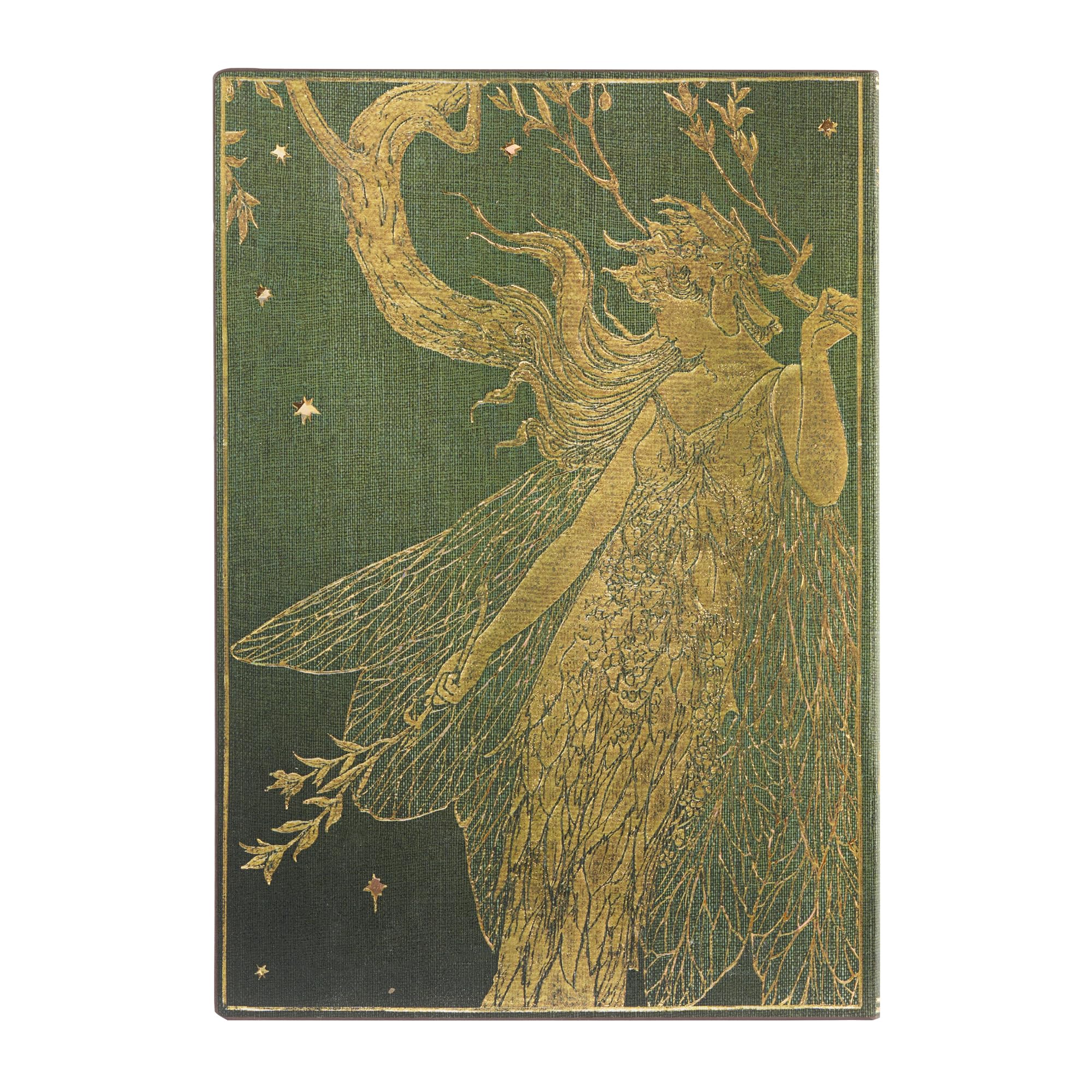 Carnet souple Paperblanks Fée Verte Midi Non ligné 176p.