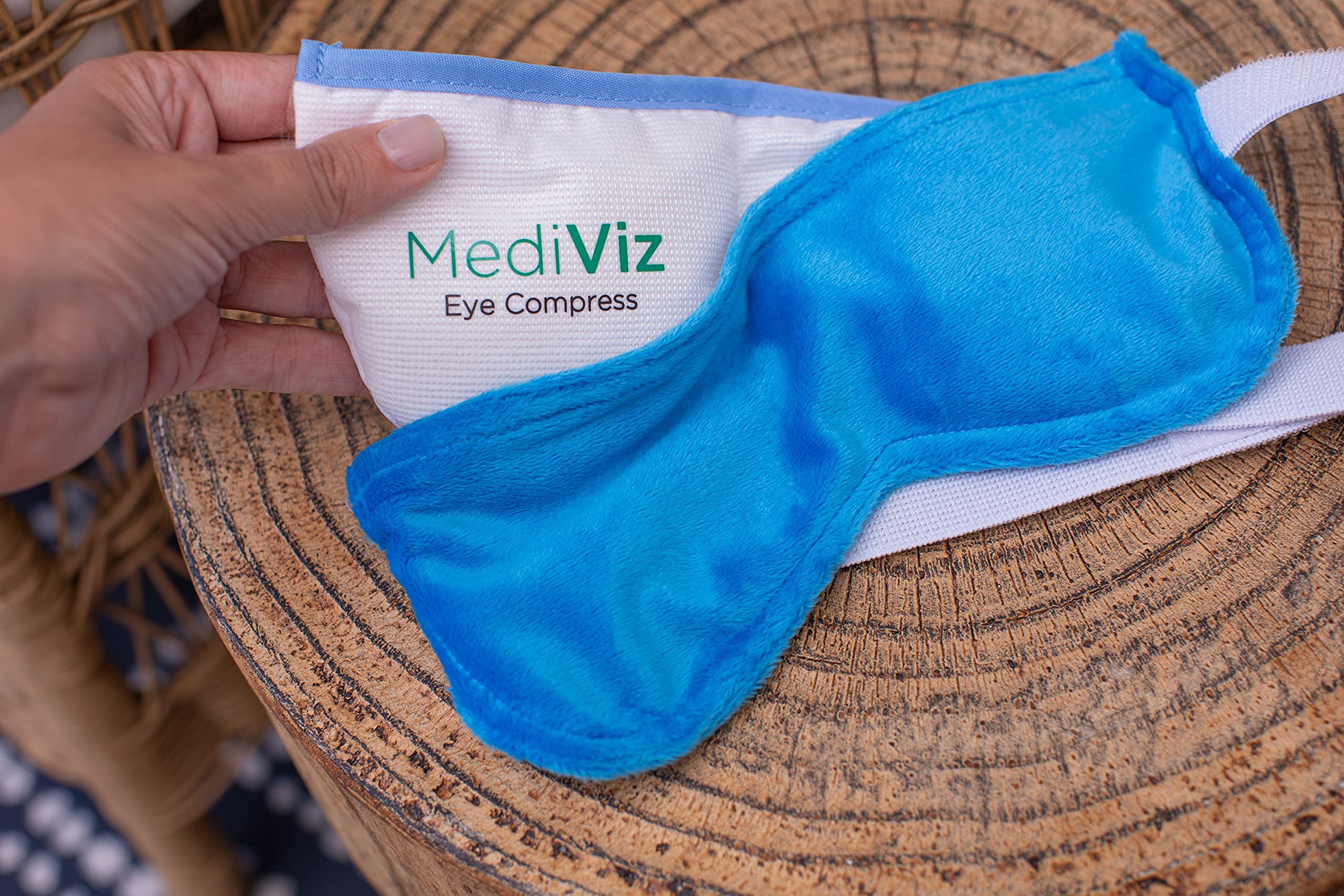 Mediviz Warm Compress Eye Mask Moist Heat Compress for Irritated Eyes